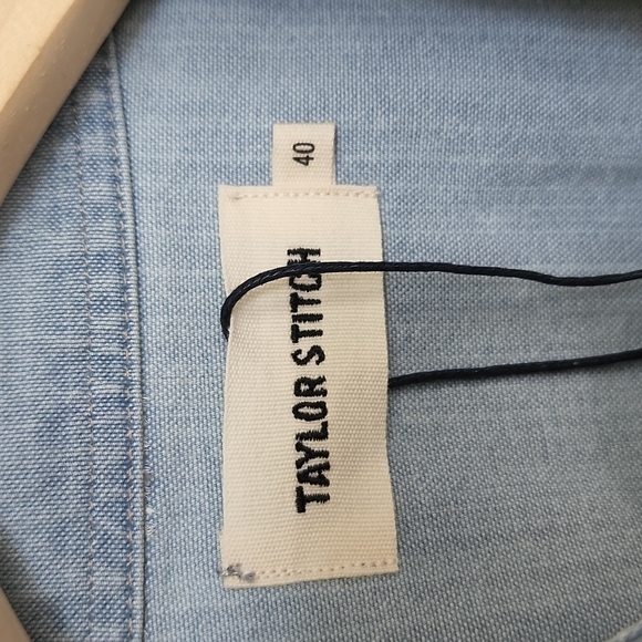 Taylor Stitch The Western Shirt in Washed Selvage Men's Size Medium 40 N… - Picture 8 of 14